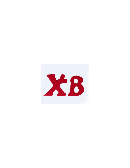 Набір пасхального кондитерського декору для випічки  "Літери Х і В"